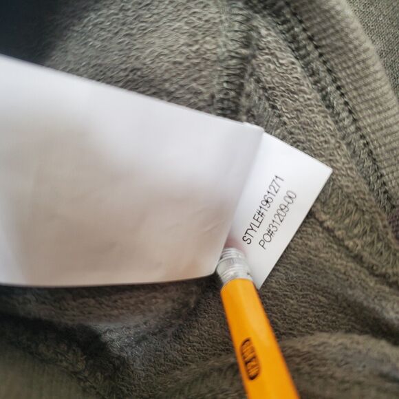 Prana Ankle Pant Sage Camo Green Print Hemp Relaxed Fit Pockets Women's XL NWT - Picture 11 of 16